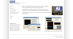 Desktop Screenshot of gds-software.com